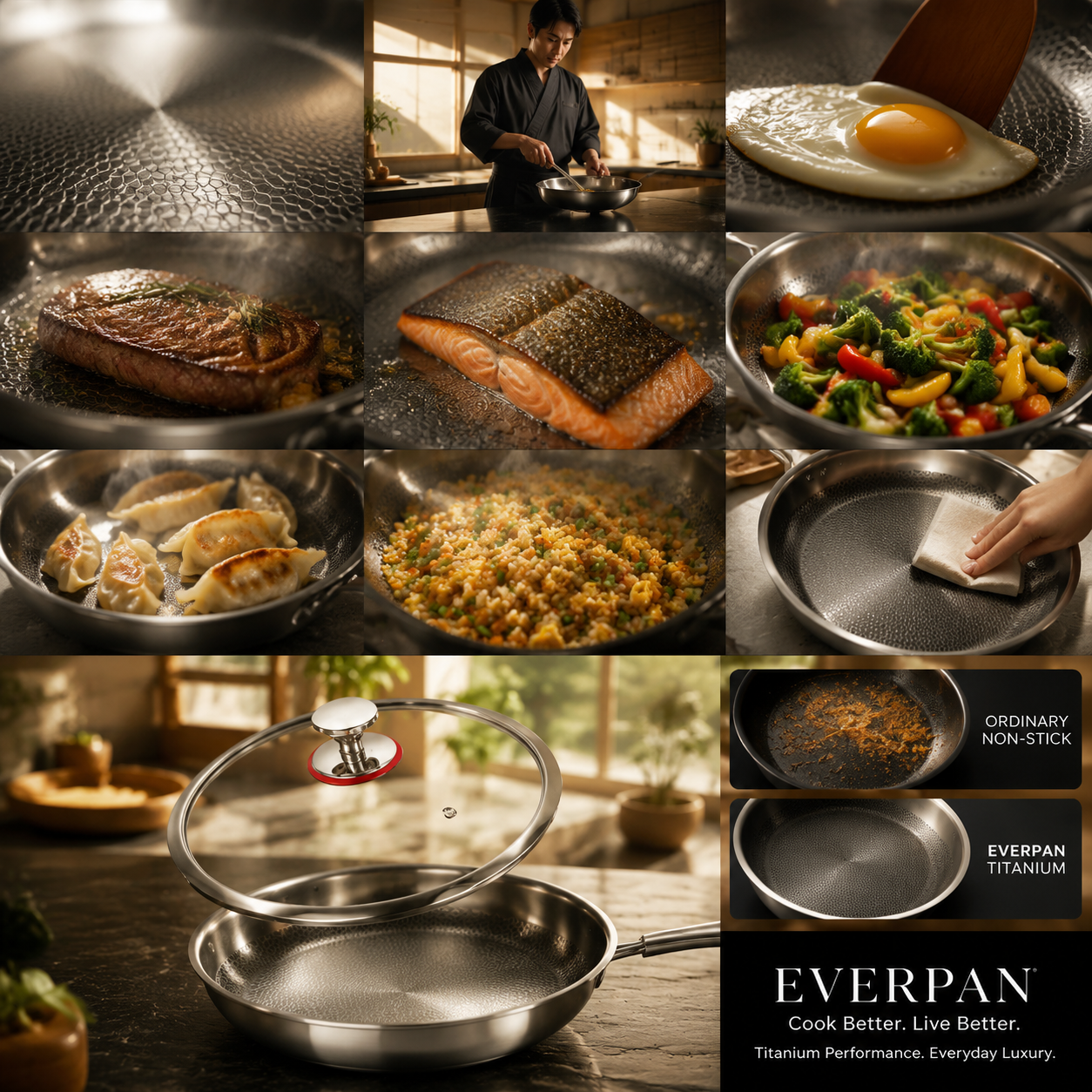 Titanium Non-Stick EverPan